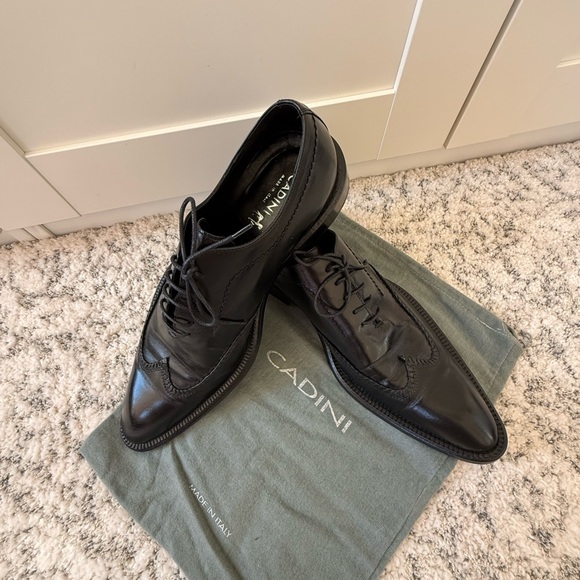 CADINI Italy Canguro Leather men’s shoes